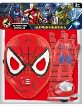 Игровой набор Человек-паук маска+перчатка+фигурка+плащ ABC CPMPFPABC фото