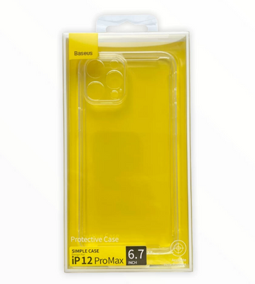Чехол-накладка Baseus Simple Case для Apple iPhone 12 Pro Max прозрачный BASIPHONE12PROMAX фото