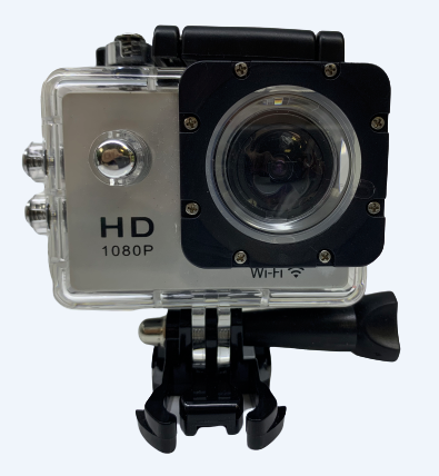 Экшн-камера с водонепроницаемым чехлом Action Camera SJ400 WiFi Sports HD DV 1080P FULL HD Серебристый ACSJ400S фото