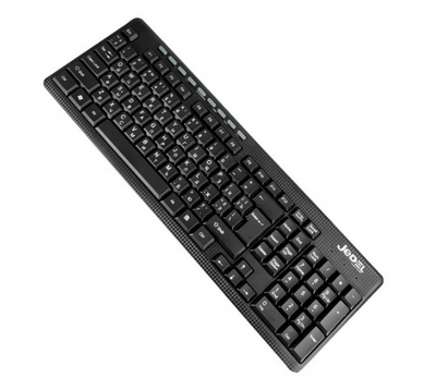 Проводная клавиатура Jedel K401 Черная JEDELK401B фото