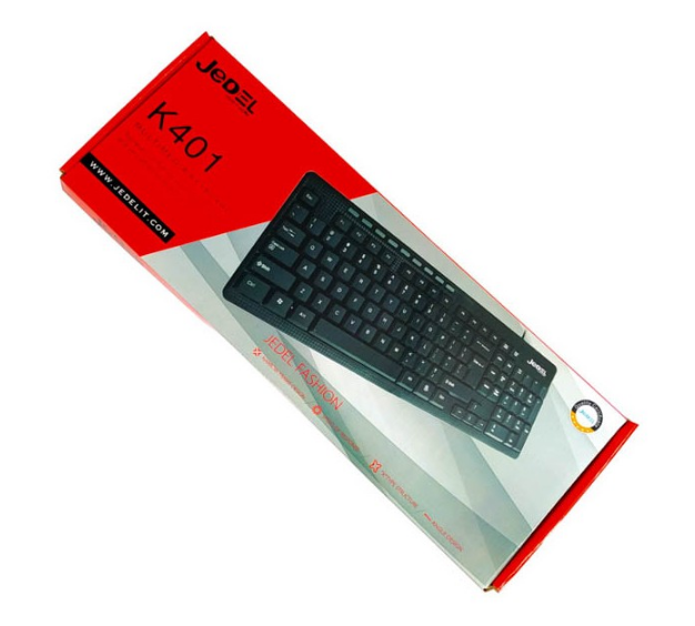 Проводная клавиатура Jedel K401 Черная JEDELK401B фото
