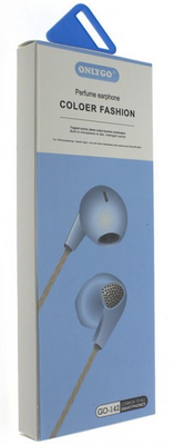 Навушники-гарнітура Onlygo Go-142 Блакитні ONLYGO142 фото