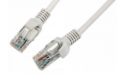 Інтернет мережевий LAN кабель патч-корд HX CAT 5E 10 метрів Сірий HXCAT5E10 фото