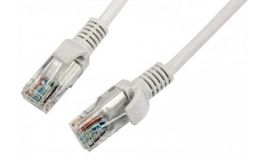 Інтернет мережевий LAN кабель патч-корд HX CAT 5E 10 метрів Сірий HXCAT5E10 фото