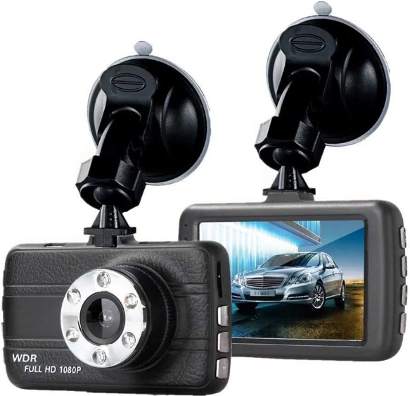 Автомобільний відеореєстратор із камерою заднього огляду Full HD DVR T660+ DVRT660 фото