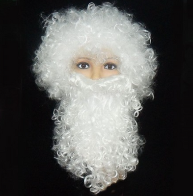 Комплект Деда Мороза Парик с бородой ABC ЭЛИТ ST-065-40 фото