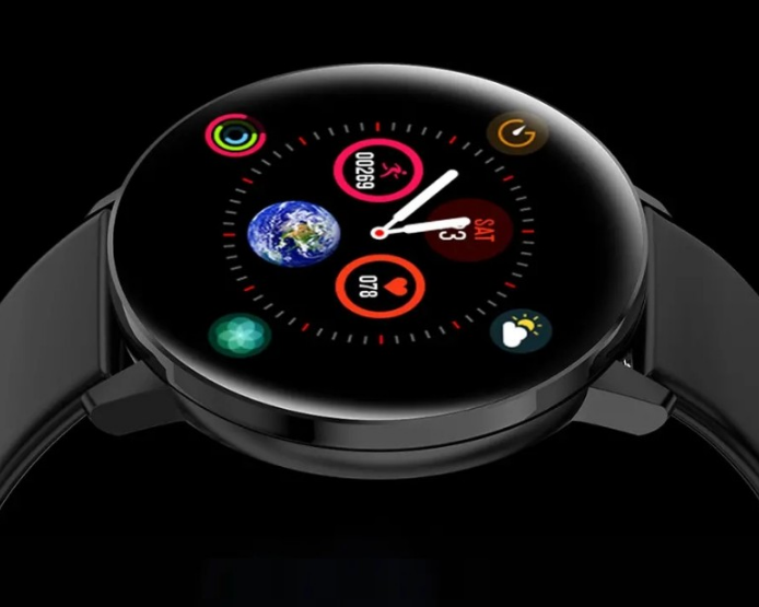 Фітнес-браслет розумний годинник Smart DT28 чорний SDT28B фото