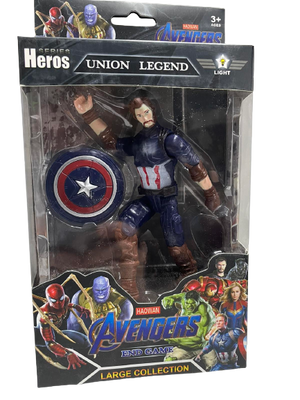 Фігурка Капітан Америка Avenger (16 см) Месники: Війна нескінченності Іграшка марвел преміум 1707759433 фото