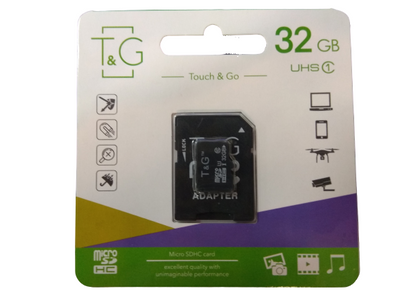 Карта пам'яті SD adapter MicroSDHC UHS-I T&G 32GB SDTG32 фото