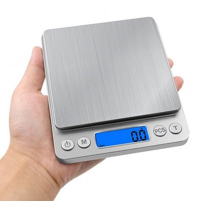 Весы ювелирные электронные от 0.1/500 g серые DOMOTECMS398I фото