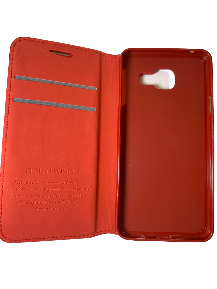 Захисний чохол-книжка New Case на Samsung А3 2016 Червоний NWCSSMSNGA32016R фото