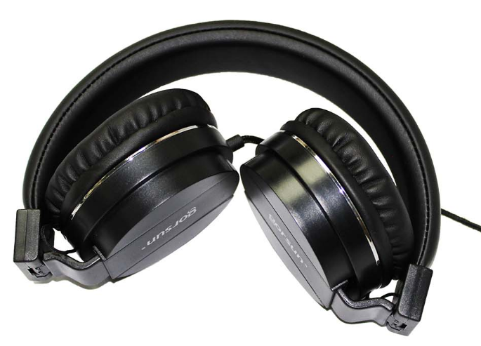 Дротові навушники з мікрофоном Gorsun GS-779 Чорні GRSNGS779BL фото
