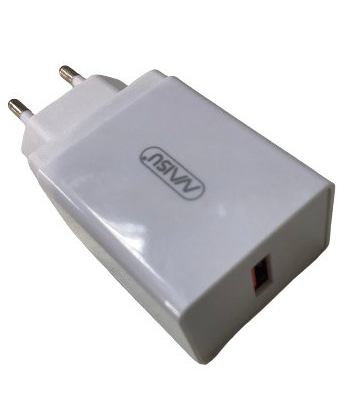Сетевое зарядное устройство Type-C Naisu NS-7A 18W Qualcomm Quick Charge 3.0 White NAISUNS7ATC18W фото