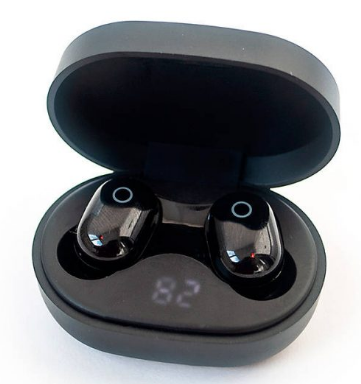 Бездротові Bluetooth-навушники AirDotsPro Чорні AIRDOTSPROB фото