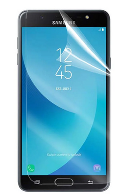 Гидрогелевая защитная пленка на Samsung Galaxy J7 Max на весь экран прозрачная PLENKAGGSMSNGJ7MAX фото