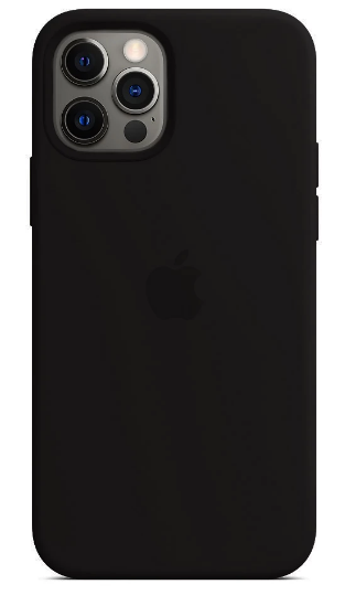 Чохол для Apple iPhone 12/12 Pro Silicone Case MagSafe Чорний SCMSIPH1212PROB фото