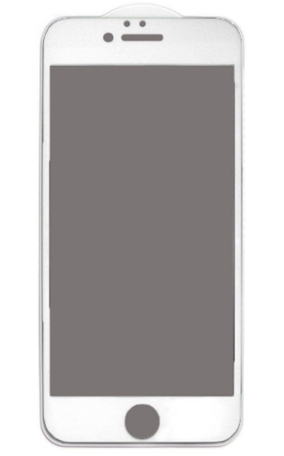 Захисне скло Privacy Tempered Glass для iPhone 6/6S White PTG66SW фото