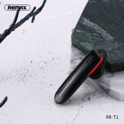 Bluetooth гарнитура наушник REMAX RB-T1 черная RMXRBT1 фото