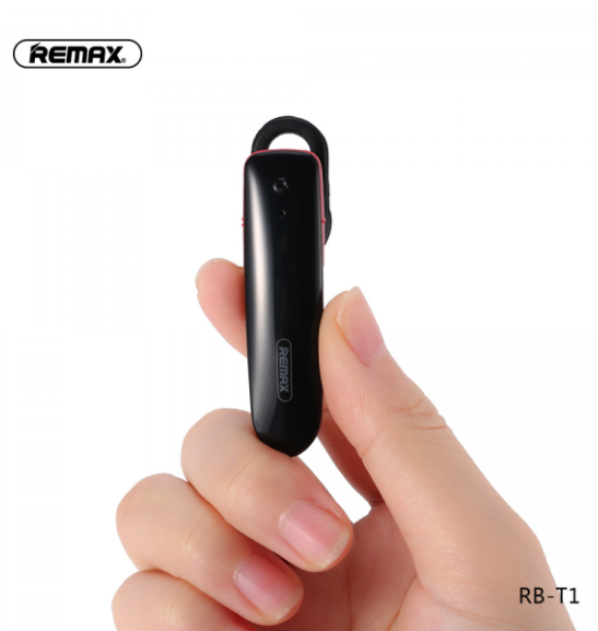 Bluetooth гарнітура навушник REMAX RB-T1 чорна RMXRBT1 фото