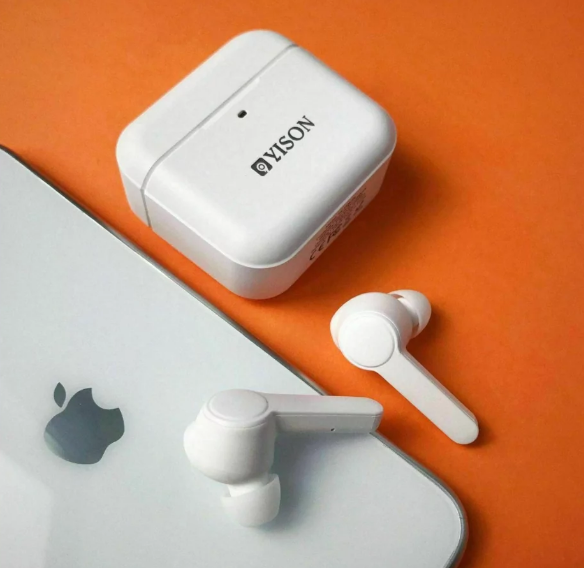 Бездротові вакуумні Bluetooth навушники Yison TWS-T5 білі AIR2SW фото