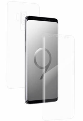 Гидрогелевая защитная пленка на Samsung Galaxy S9+ на весь экран прозрачная PLENKAGGSMSNGS9P фото