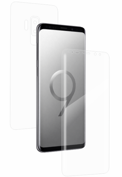 Гідрогелева захисна плівка на Samsung Galaxy S9+ на весь екран прозора PLENKAGGSMSNGS9P фото