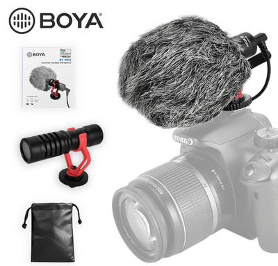 Кардиоидный микрофон Boya BY-MM1 3,5 мм BOYABYMM1 фото