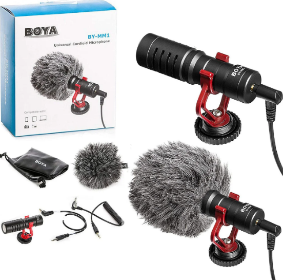Кардіоїдний мікрофон Boya BY-MM1 3,5 мм BOYABYMM1 фото
