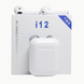 Бездротові сенсорні Bluetooth навушники i12 TWS Білі I12TWSW фото 2
