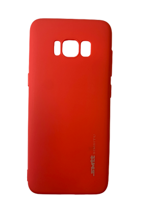 Защитный чехол-накладка smtt Soft Touch на Samsung S8 Красный SMTTSMSNGS8R фото