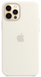 Чехол-накладка для Apple iPhone 12/12 Pro Silicone Case MagSafe Белый SCMSIPH1212PROW фото 2