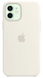 Чехол-накладка для Apple iPhone 12/12 Pro Silicone Case MagSafe Белый SCMSIPH1212PROW фото 1
