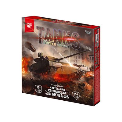 Настольная игра "Tanks Battle Royale" Danko Toys рус G-TBR-01-01 фото