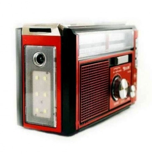 Радиоприемник с USB/SD и LED фонариком Golon RX-381 Красный GLNRX381R фото
