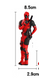 Дедпул фігурка мініатюрна ABC Deadpool 1649760538 фото 2