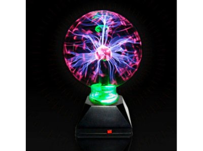 Плазменный шар ночник-светильник маленький 9.5 см ABC 1663147756 фото