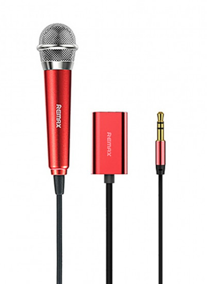 Міні мікрофон провідний Remax Sing Song RMK-K01 Червоний RMXSNGSNGRMKK01R фото