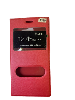 Защитный чехол-книжка Book Case на Samsung Galaxy A310 А3 2016 Красный BKCSSMSNGA32016R фото