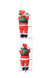 Новорічний Декор Санта Клаус на сходах (2 фігурки 35см) ABC 1294099759 фото 2