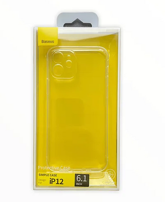 Чехол-накладка Baseus Simple Case для Apple iPhone 12 Pro прозрачный BASIPHONE12PRO фото