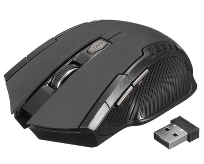 Беспроводная мышка Wireless Mouse G-698 1600DPI 2.4GHz Black 1973408580 фото