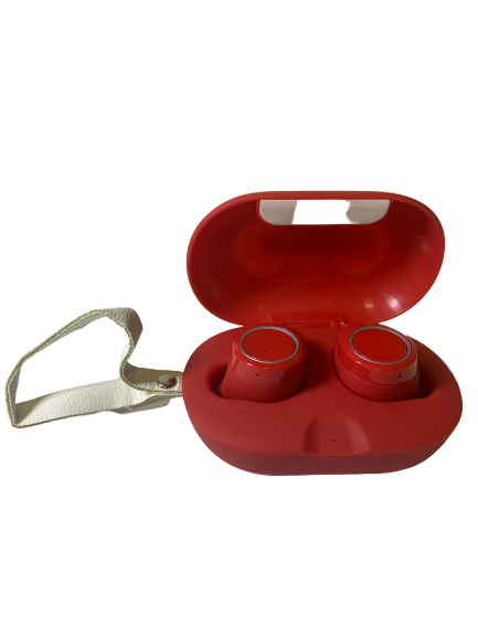 Бездротові Bluetooth-навушники із зарядним кейсом Gorsun V7 Червоні GRSNV7R фото