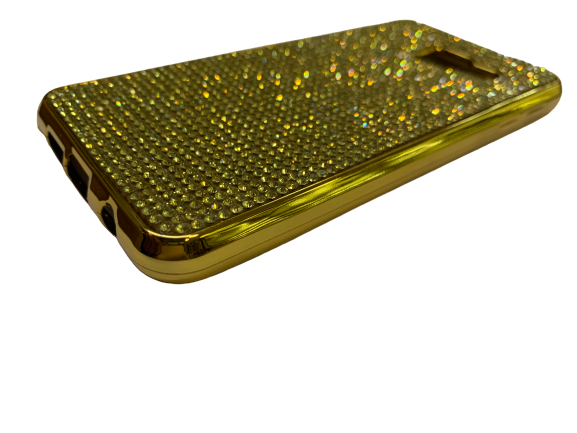 Захисний чохол-накладка Crystal для Samsung A310 Золотистий CRSTLSMSNGA310G фото