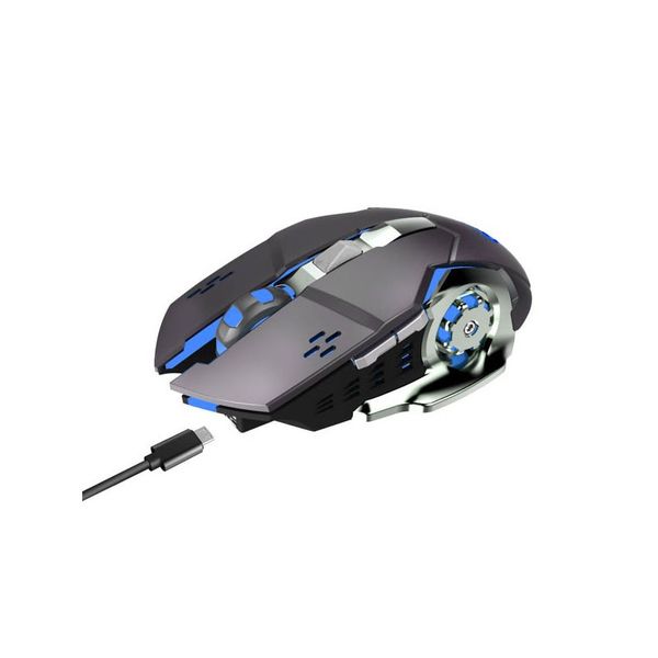 Бездротова ігрова миша на акумуляторі Zornwee ABC Чорна ZRNWCH001G фото