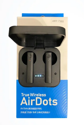 Бездротові Bluetooth-навушники AirDots Air2S Чорні AIR2SB фото