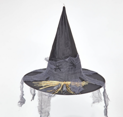 Шляпа Ведьмочки с мышками и сеном ABC Хеллоуин PP-0065 фото