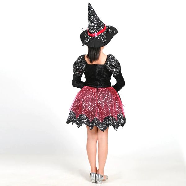 Дитячий костюм Відьмочка Хеллоуїн Чарівниця (130-140) ABC Halloween DETSKKOSHALLTIKWAABC фото