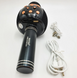 Беспроводной караоке микрофон с динамиком 5 тембров голоса USB AUX FM Wster WS-2911 черный 1973703139 фото 2