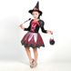 Дитячий костюм Відьмочка Хеллоуїн Чарівниця (130-140) ABC Halloween DETSKKOSHALLTIKWAABC фото 1
