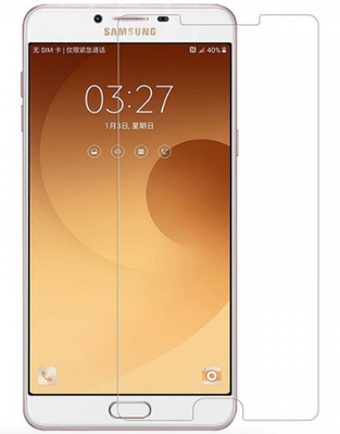 Гидрогелевая защитная пленка на Samsung Galaxy C9 Pro на весь экран прозрачная PLENKAGGSMSNGC9PRO фото